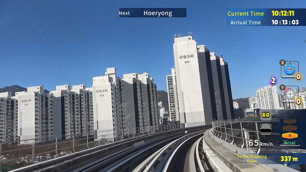 图片[6]-韩国轨道驾驶之旅：轻轨乌镇部 v1.0（Korean Rail Driving Tour-LRT Uijeongbu）免安装中文版-梨子乐游戏