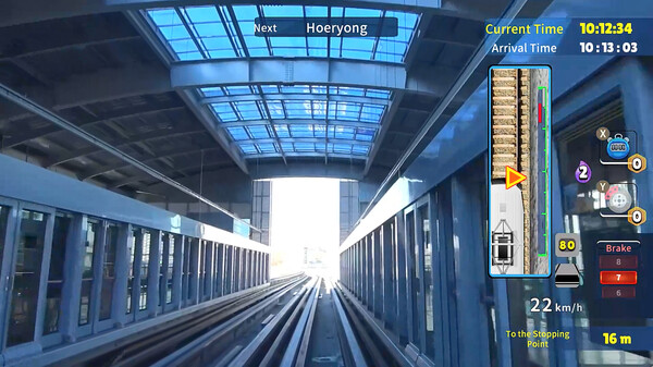 图片[3]-韩国轨道驾驶之旅：轻轨乌镇部 v1.0（Korean Rail Driving Tour-LRT Uijeongbu）免安装中文版-梨子乐游戏