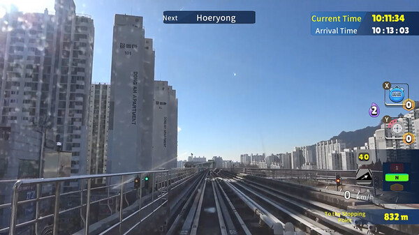 图片[5]-韩国轨道驾驶之旅：轻轨乌镇部 v1.0（Korean Rail Driving Tour-LRT Uijeongbu）免安装中文版-梨子乐游戏