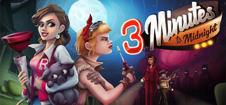 午夜前3分钟：喜剧图形冒险 v1.1.0A（3 Minutes to Midnight – A Comedy Graphic Adventure）免安装中文版-GM999资源网