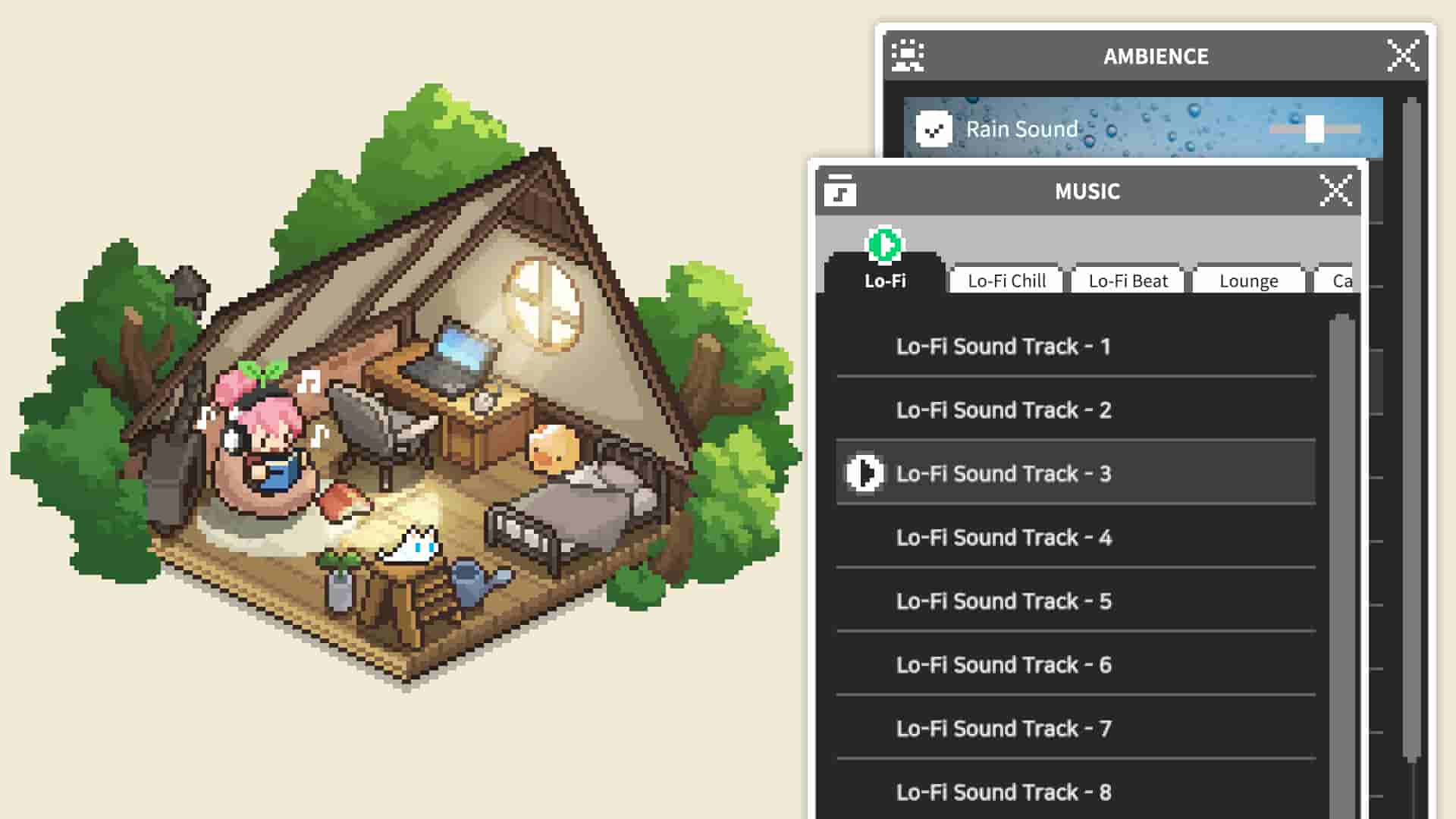 图片[6]-迷你舒适房间：Lo-Fi/Mini Cozy Room: Lo-Fi    v1.02.06   免安装中文版-梨子乐游戏