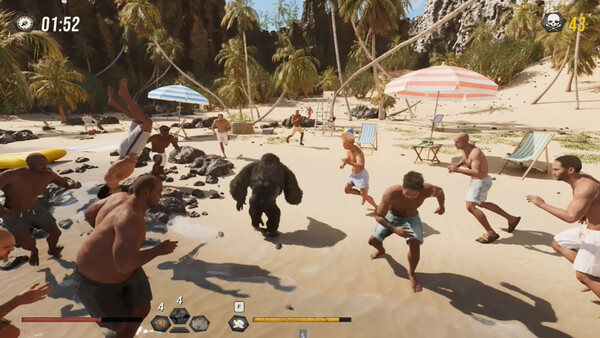 图片[3]-猩猩对战100个男人 Build.19340838（Gorilla Vs 100 Men）免安装中文版-梨子乐游戏