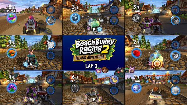 图片[6]-沙滩车竞速2：岛屿冒险 Build.17580269（Beach Buggy Racing 2 Island Adventure）免安装中文版-梨子乐游戏