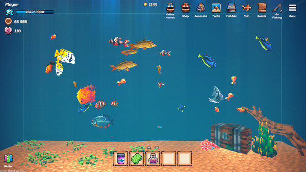 图片[2]-全球鱼友俱乐部：放置好时光（Tiny Aquarium Social Fishkeeping）免安装中文版-梨子乐游戏