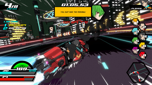 图片[4]-霓虹巅峰：超越极限（Neon Apex: Beyond the Limit）免安装中文版-梨子乐游戏