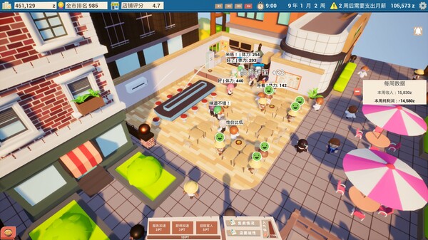 图片[5]-都市小面馆 v1.0.0（City Noodle Shop Simulator）免安装中文版-梨子乐游戏