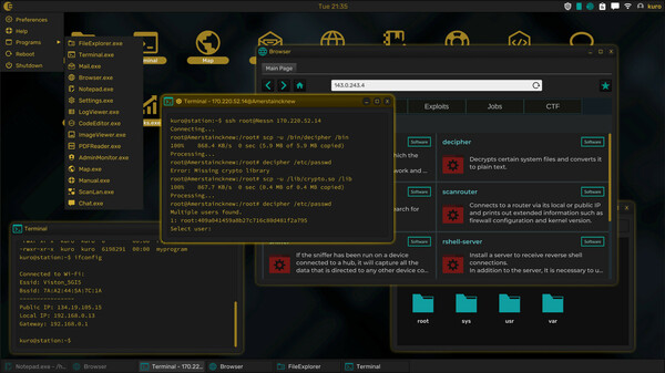 图片[6]-灰色黑客 v0.9.5685（Grey Hack）免安装英文版-梨子乐游戏