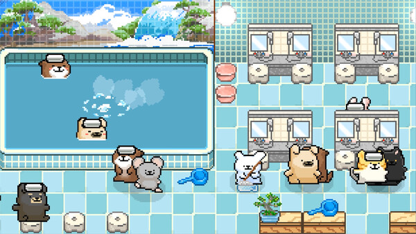 图片[2]-线条小狗：动物温泉 v1.0.0（Animal Spa）免安装中文版-梨子乐游戏