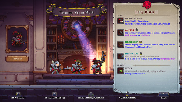 图片[5]-盗贼遗产2 PC/手机双端 v1.2.2（Rogue Legacy 2）免安装中文版-梨子乐游戏