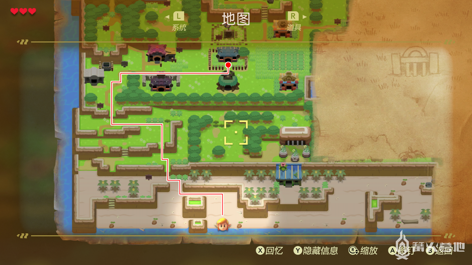 图片[3]-塞尔达传说：织梦岛 PC/手机双端(The Legend of Zelda: Link’s Awakening)免安装中文版-梨子乐游戏