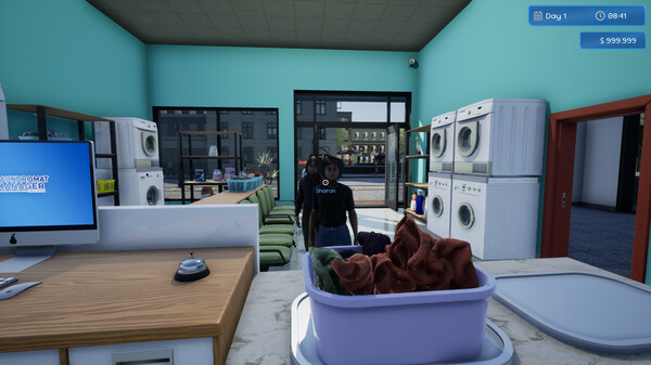 图片[3]-洗衣店经理模拟器 v1.0.0（Laundromat Manager Simulator）免安装中文版-梨子乐游戏