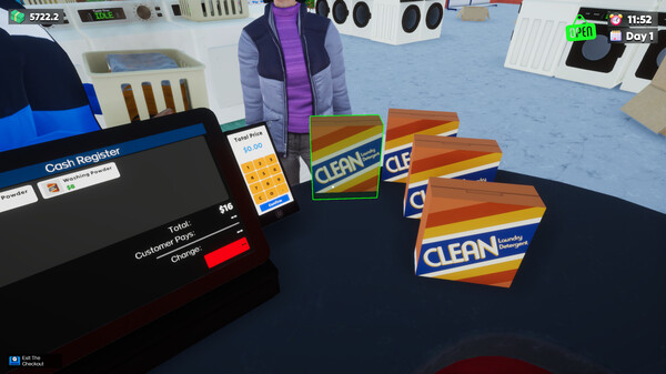 图片[4]-洗衣店模拟器：洗刷刷！v1.0.5（Laundry and Supermarket Simulator）免安装中文版-梨子乐游戏