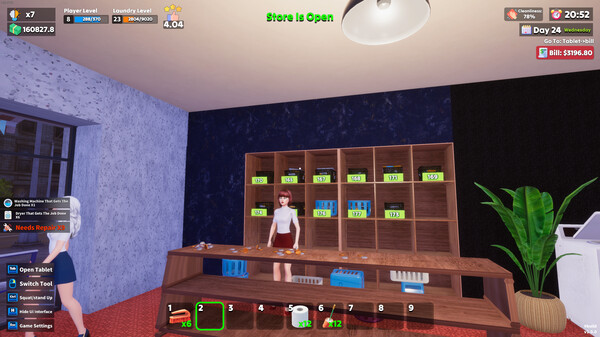 图片[6]-洗衣店模拟器：洗刷刷！v1.0.5（Laundry and Supermarket Simulator）免安装中文版-梨子乐游戏