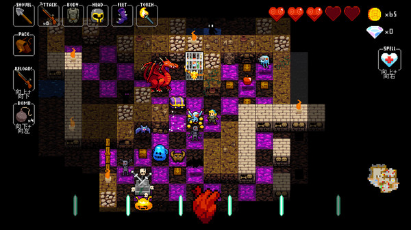 图片[3]-节奏地牢 v4.1.1 全DLC（Crypt of the NecroDancer）免安装中文版-梨子乐游戏