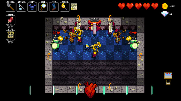 图片[4]-节奏地牢 v4.1.1 全DLC（Crypt of the NecroDancer）免安装中文版-梨子乐游戏