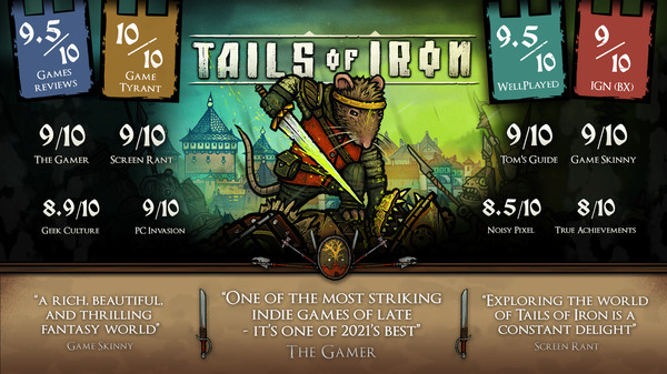 图片[2]-钢铁之尾1 v1.52（Tails of Iron）免安装中文版-梨子乐游戏