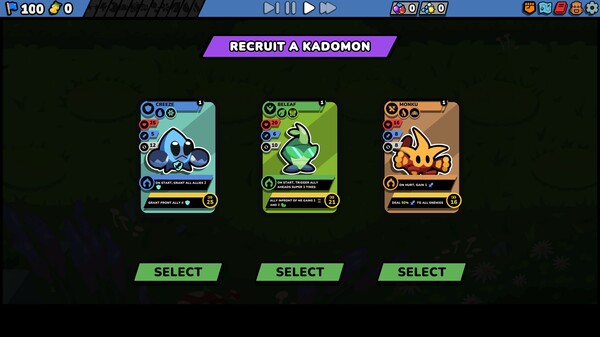 图片[2]-卡多梦：超能自走棋 v0.4.0（Kādomon: Hyper Auto Battlers）免安装中文版-梨子乐游戏