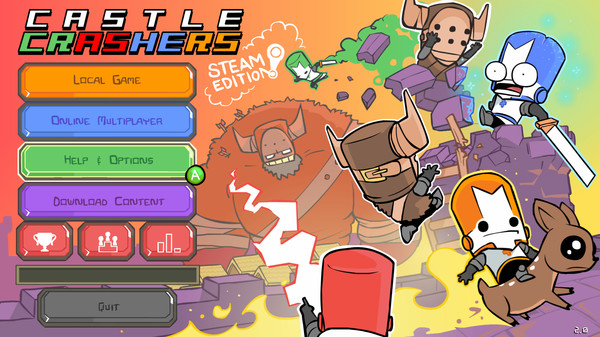 图片[2]-城堡破坏者 v2.9（Castle Crashers）免安装中文版-梨子乐游戏