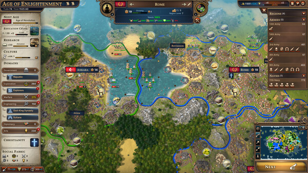 图片[2]-诸千年 v1.0.22991.F 全DLC 新增原子雄心DLC 送修改器（Millennia）免安装中文版-梨子乐游戏