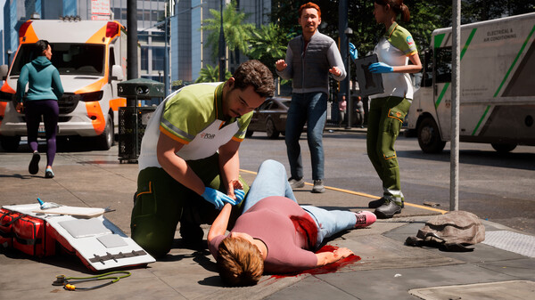 图片[2]-救护车生活：急救人员模拟器 v1.4.0（Ambulance Life: A Paramedic Simulator）免安装中文版-梨子乐游戏