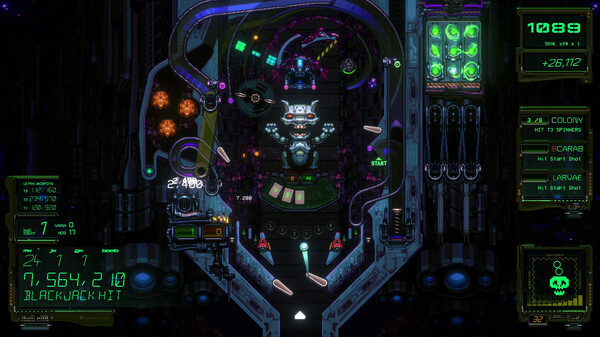 图片[3]-异种弹珠 v1.081（XENOTILT: HOSTILE PINBALL ACTION）免安装中文版-梨子乐游戏