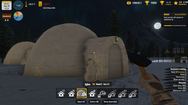 图片[2]-北极汽车旅馆模拟器 v2.0.1（Arctic Motel Simulator）免安装中文版-梨子乐游戏