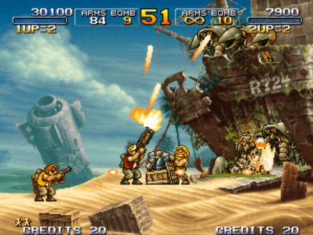 图片[5]-合金弹头1+3（METAL SLUG 1+3）免安装中文版-梨子乐游戏