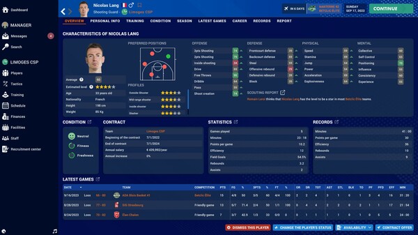 图片[2]-职业篮球经理2024（Pro Basketball Manager 2024）免安装中文版-梨子乐游戏