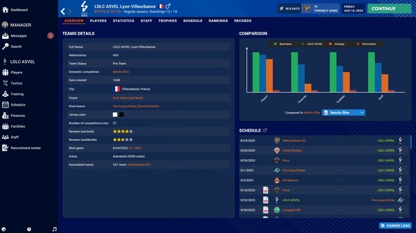 图片[5]-职业篮球经理2024（Pro Basketball Manager 2024）免安装中文版-梨子乐游戏