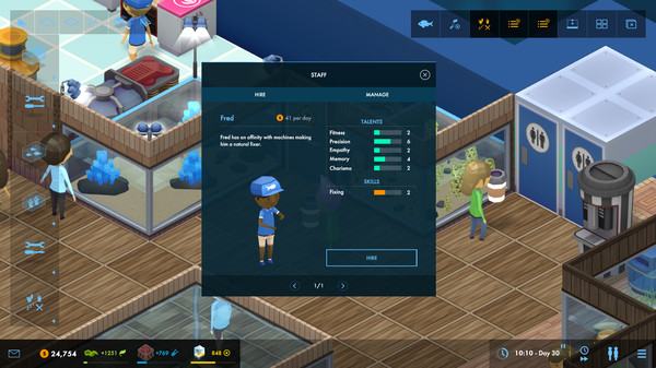 图片[5]-巨型水族馆 v4.2.4（Megaquarium）免安装中文版-梨子乐游戏