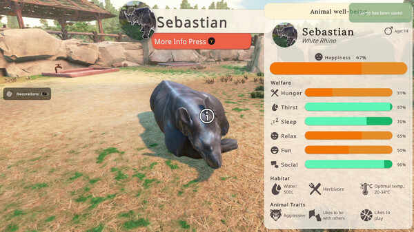 图片[5]-动物园模拟器 v1.00.23（Zoo Simulator）免安装中文版-梨子乐游戏
