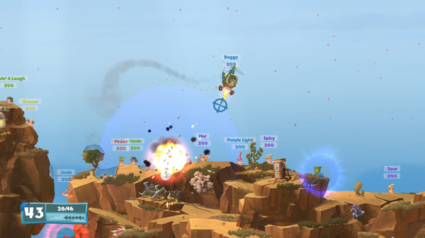 图片[5]-百战天虫：战争武器 v1637（Worms W.M.D）免安装中文版-梨子乐游戏