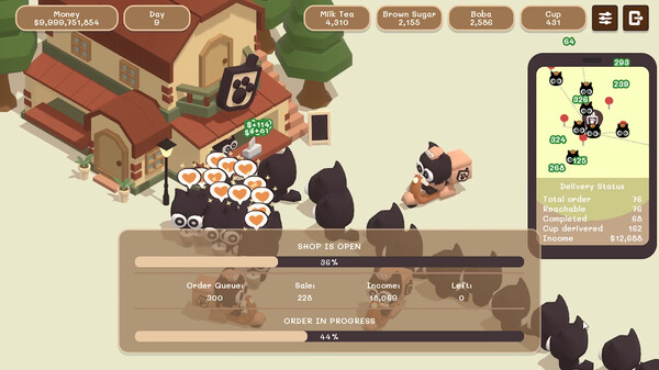 图片[2]-珍珠奶茶店模拟器：放置商店管理 Build.10979297（Boba Simulator : Idle Shop Management）免安装中文版-梨子乐游戏