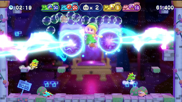 图片[2]-泡泡龙4伙伴 头骨怪与创意工坊 v1.0.1（Bubble Bobble 4 Friends）免安装中文版-梨子乐游戏