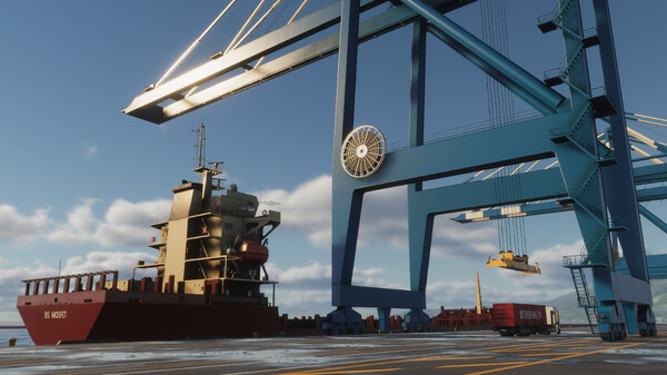 图片[2]-港口起重机：集装箱时代 v9760431（Port Cranes : Container Age）免安装中文版-梨子乐游戏