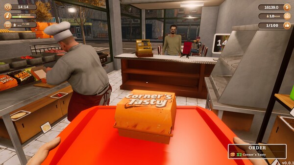 图片[2]-角落厨房快餐模拟器 v1.1.0（Corner Kitchen Fast Food Simulator）免安装中文版-梨子乐游戏