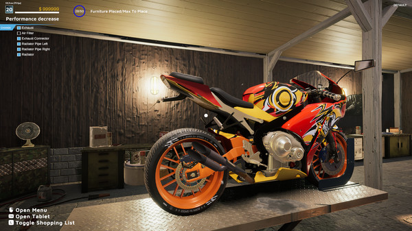 图片[3]-摩托车技工模拟器2021 v1.0.57.11 全DLC（Motorcycle Mechanic Simulator 2021）免安装中文版-梨子乐游戏