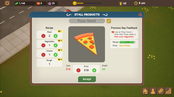 图片[4]-美食公园经理 v1.0.0c（Food Park Manager）免安装中文版-梨子乐游戏