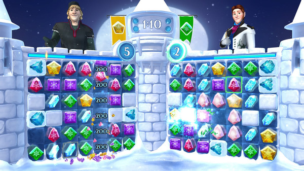 图片[4]-冰雪奇缘冰纷乐：雪球大战（Frozen Free Fall: Snowball Fight）免安装中文版-梨子乐游戏