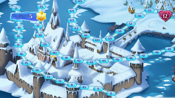 图片[5]-冰雪奇缘冰纷乐：雪球大战（Frozen Free Fall: Snowball Fight）免安装中文版-梨子乐游戏