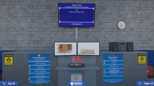 图片[3]-机场安检模拟器|机场X光模拟器 v0.6.06（Airport X-Ray Simulator）免安装中文版-梨子乐游戏