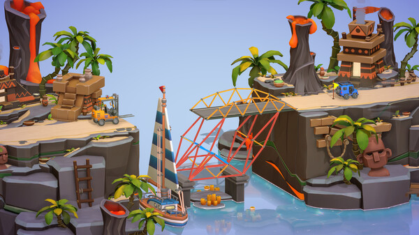 图片[6]-桥梁建筑师3 v1.5.5 PC/手机双端（Poly Bridge 3）免安装中文版-梨子乐游戏