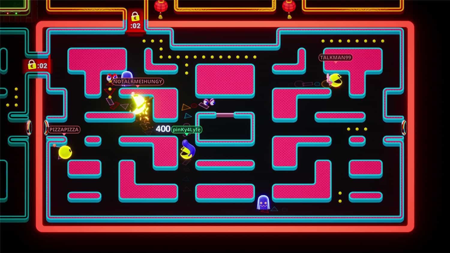 图片[4]-吃豆人：无尽地道争豆 – 暴食没有极限/PAC-MAN Mega Tunnel Battle: Chomp Champs（单机+联机）-梨子乐游戏