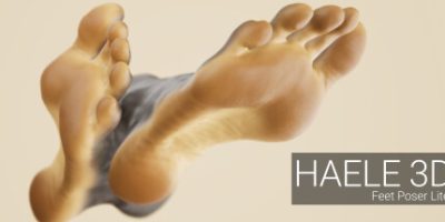 足部造型模拟器/HAELE 3D – Feet Poser Lite-GM999资源网